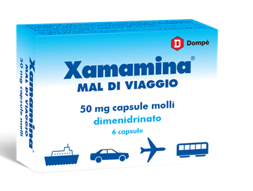 XAMAMINA MAL DI VIAG*6CPS 50MG - Farmastop
