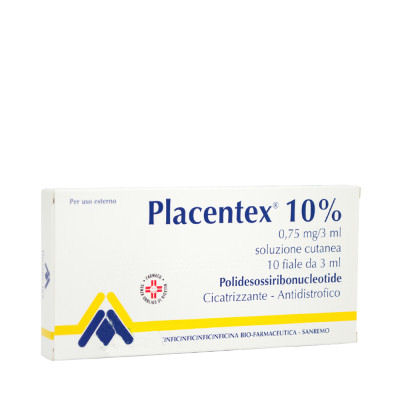 PLACENTEX*SOL CUT 10F 0,75MG - Farmastop