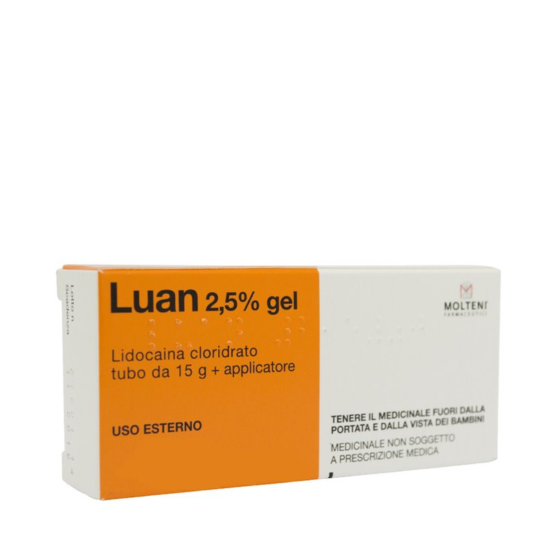 LUAN*GEL 15G 2,5%+APPLICATORE - Farmastop