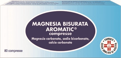 MAGNESIA BISURATA AROM*80CPR - Farmastop