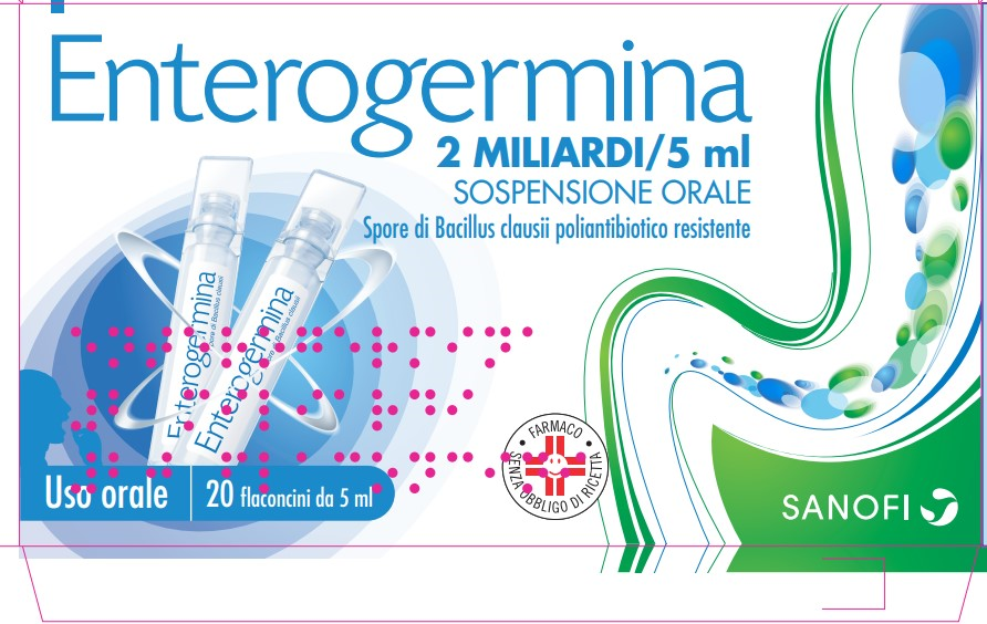 ENTEROGERMINA*OS 20FL 2MLD/5ML - Farmastop