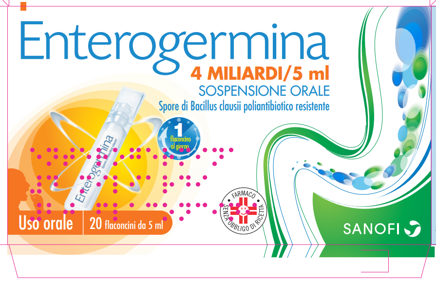 ENTEROGERMINA*OS 20FL 4MLD 5ML - Farmastop