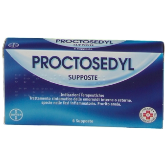 PROCTOSEDYL*6SUPPOSTE - Farmastop
