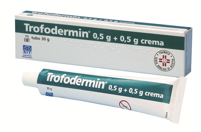 TROFODERMIN*CR DERM30G 0,5+0,5 - Farmastop