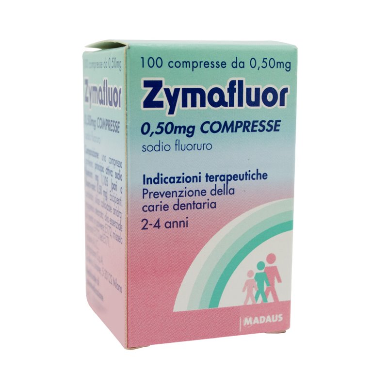 ZYMAFLUOR*100CPR 0,50MG - Farmastop