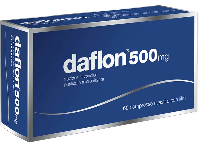 DAFLON*60CPR RIV 500MG - Farmastop