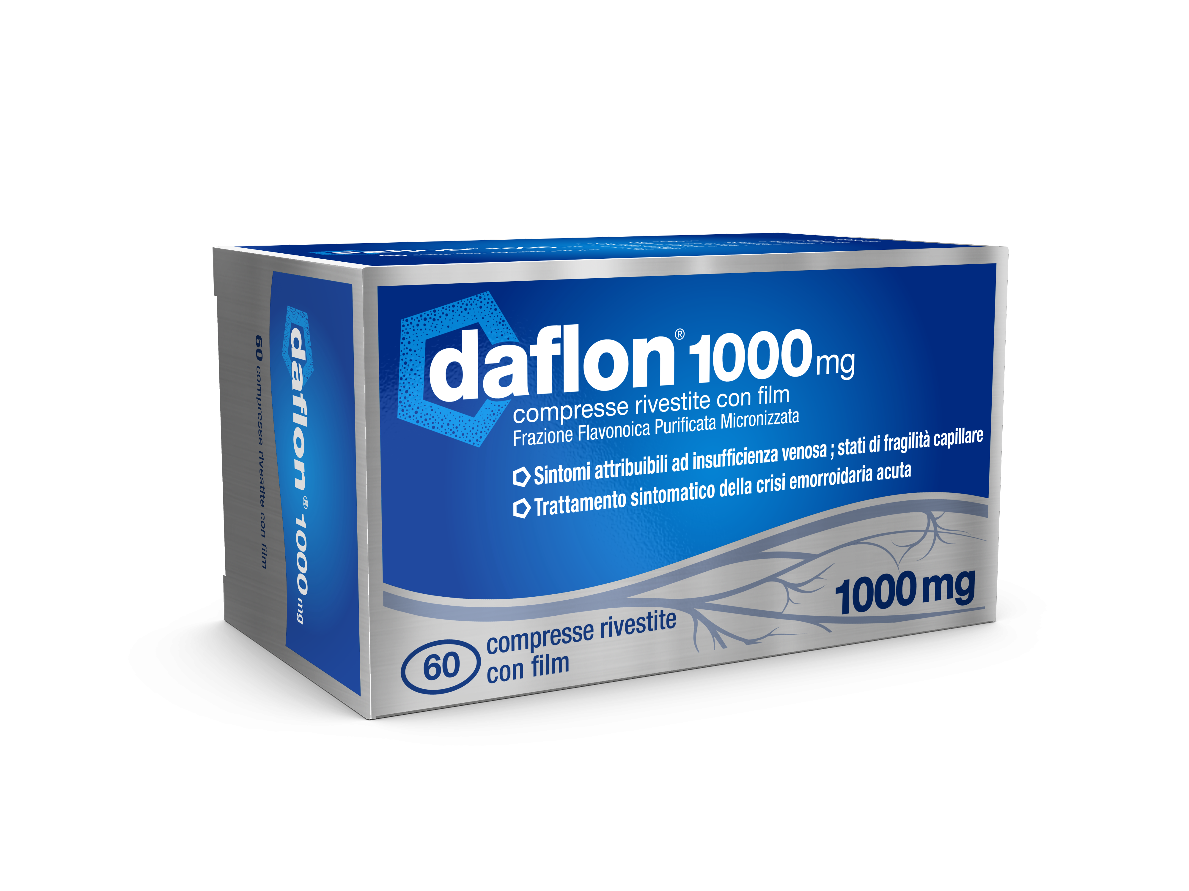 DAFLON*60CPR RIV 1000MG - Farmastop