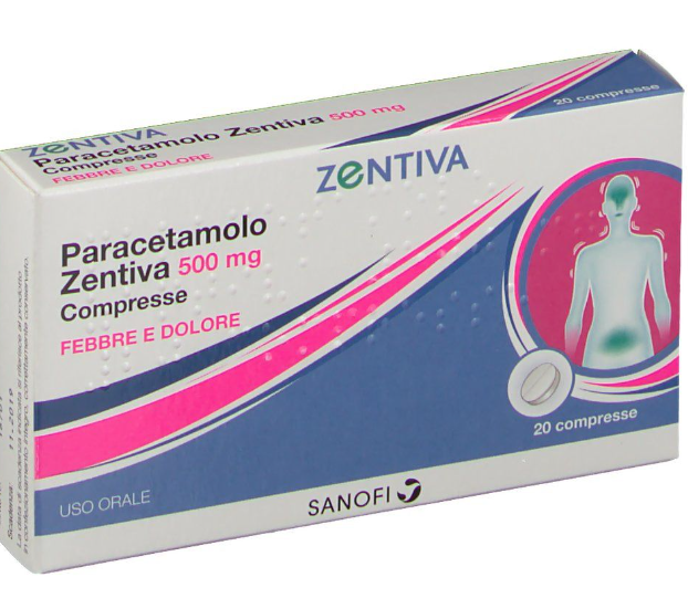 PARACETAMOLO ZEN*20CPR 500MG - Farmastop