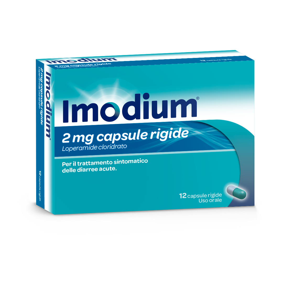 IMODIUM*12CPS 2MG - Farmastop