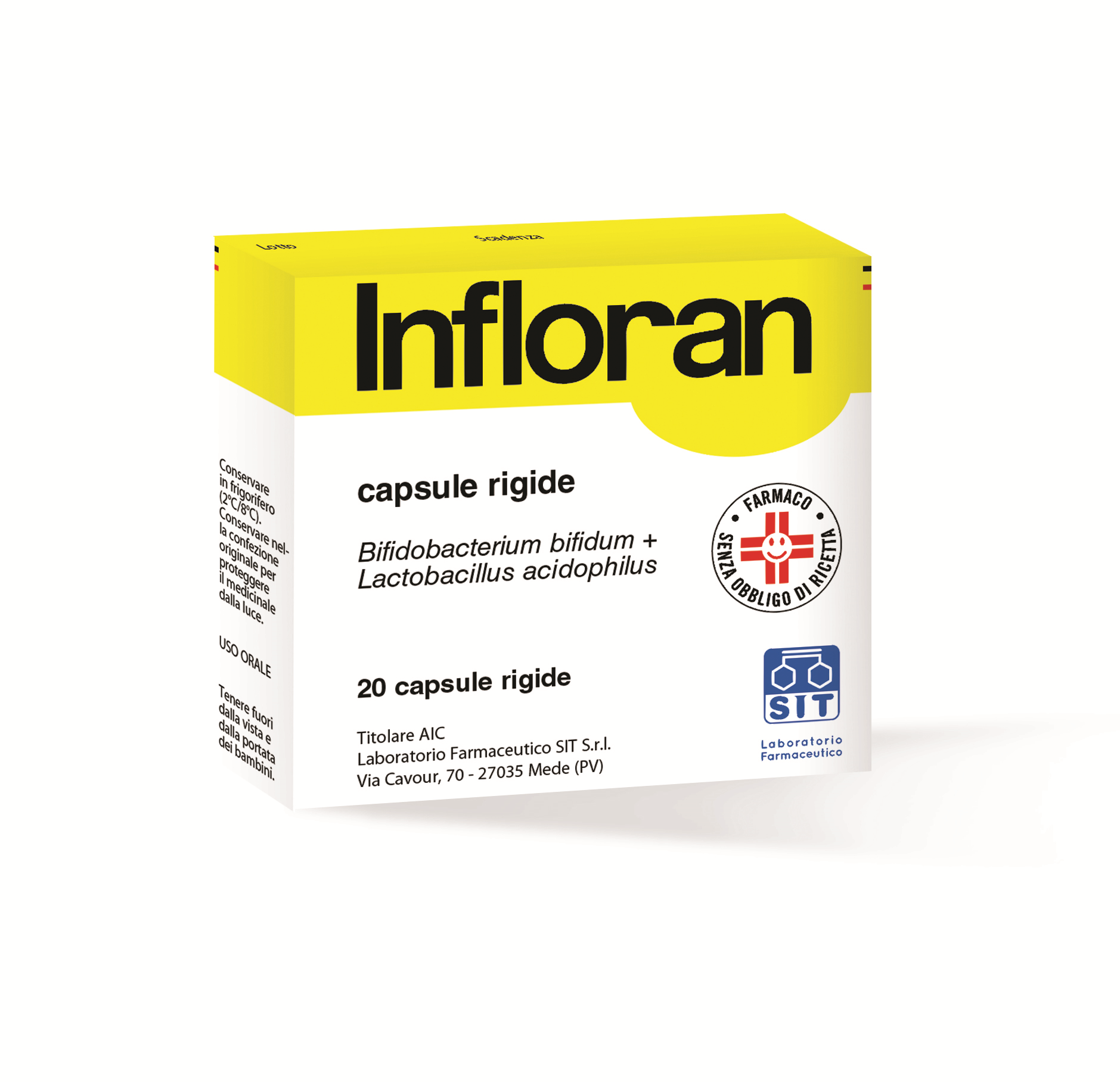 INFLORAN*20CPS 0,25G - Farmastop