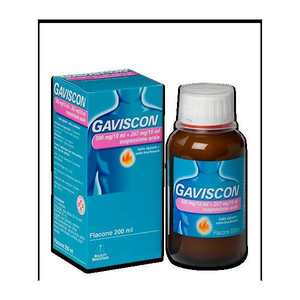 GAVISCON*OS 500MG+267MG/10ML - Farmastop