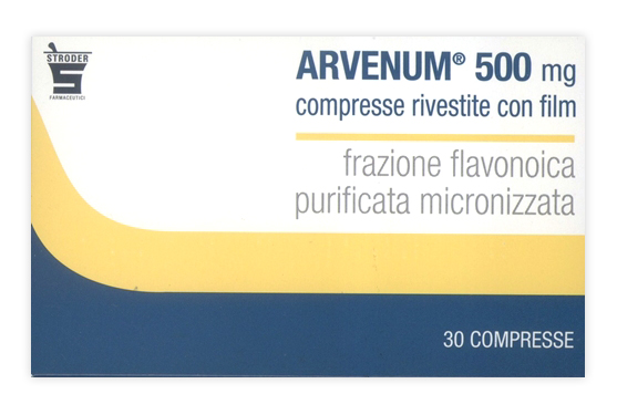 ARVENUM 500*30CPR RIV 500MG - Farmastop