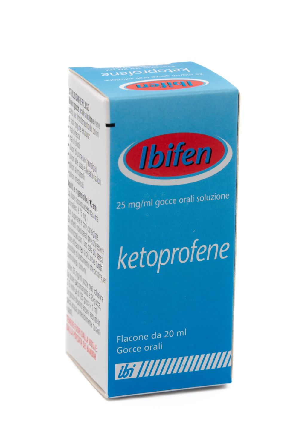 IBIFEN*OS GTT FL 20ML 25MG/ML - Farmastop