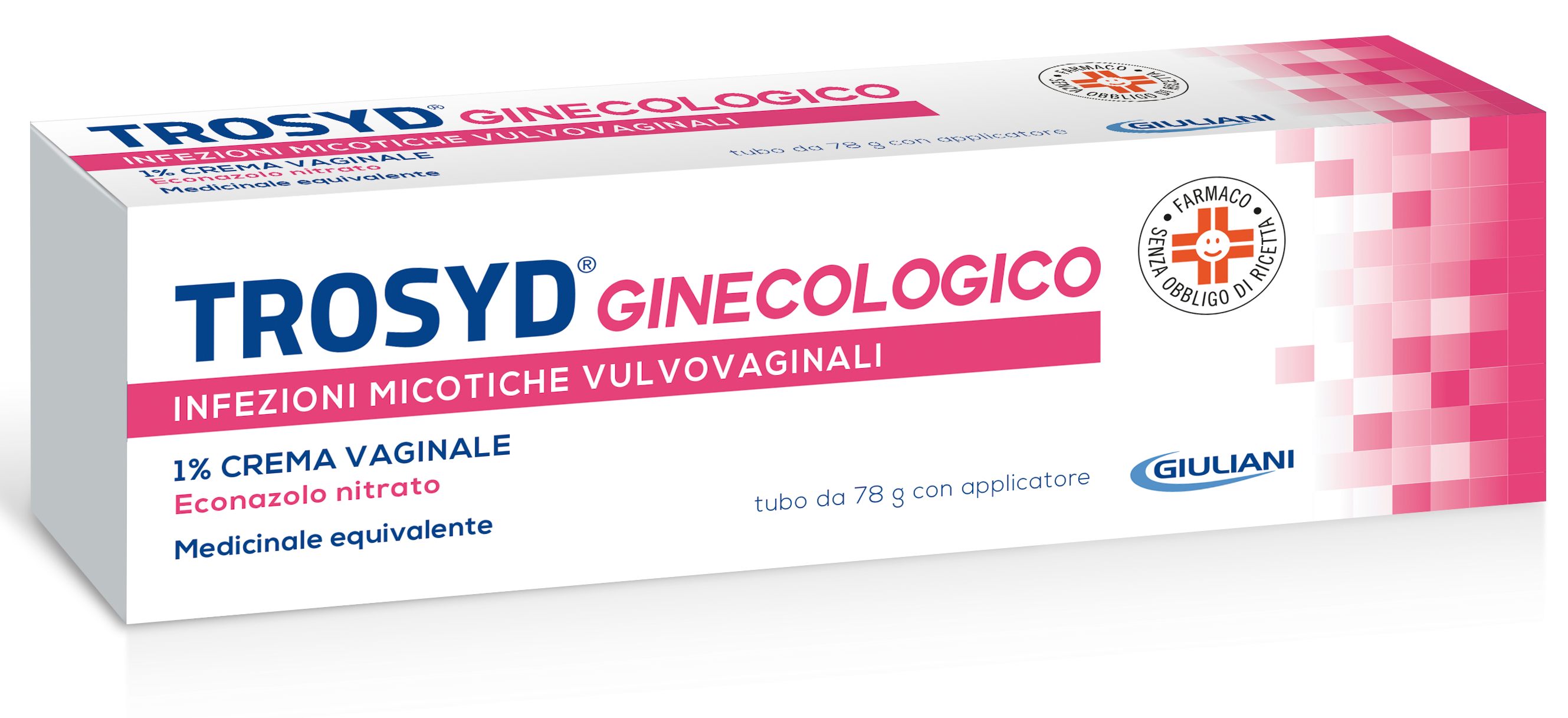 TROSYD GINECOL*CR VAG 78G 1% - Farmastop