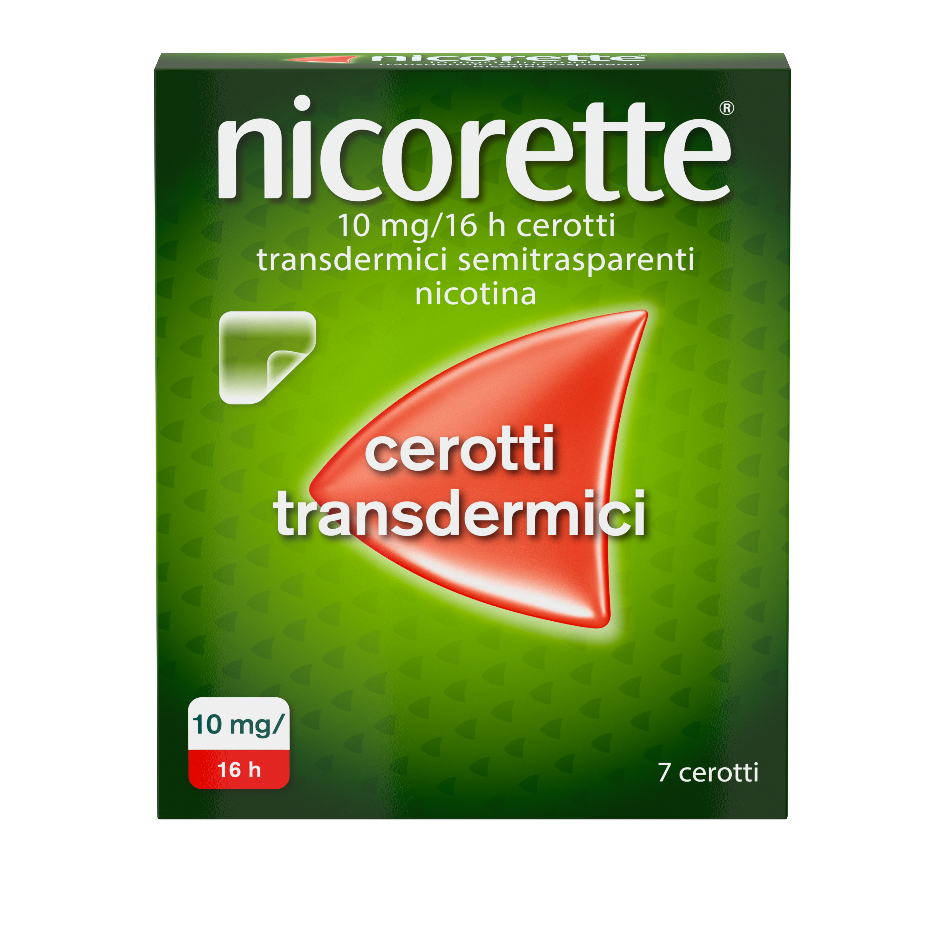 NICORETTE*7CER TRANSD 10MG/16H - Farmastop