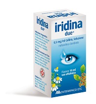 IRIDINA DUE*COLL 10ML 0,5MG/ML - Farmastop