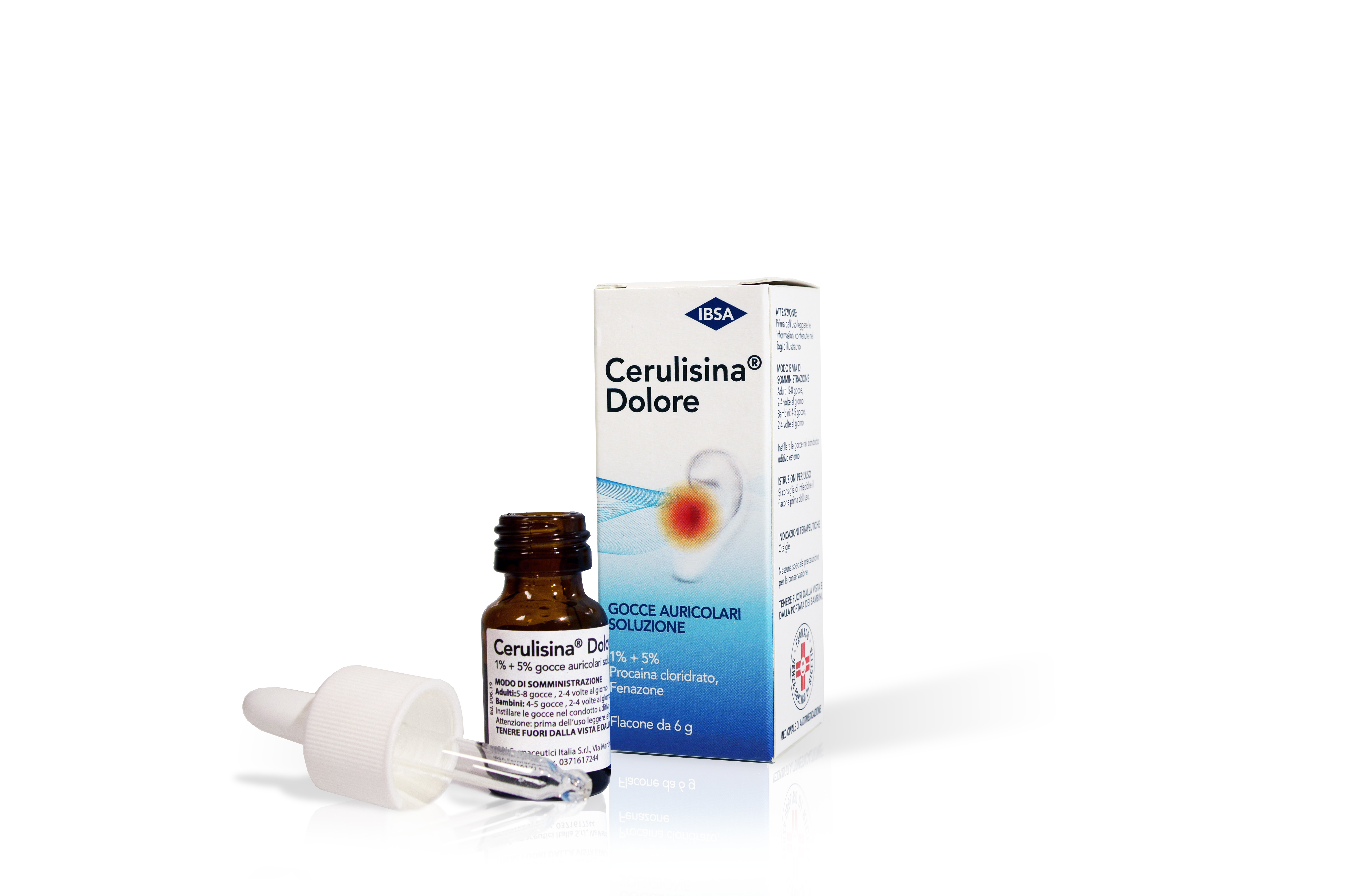 CERULISINA DOLORE*GTT OTO FL6G - Farmastop