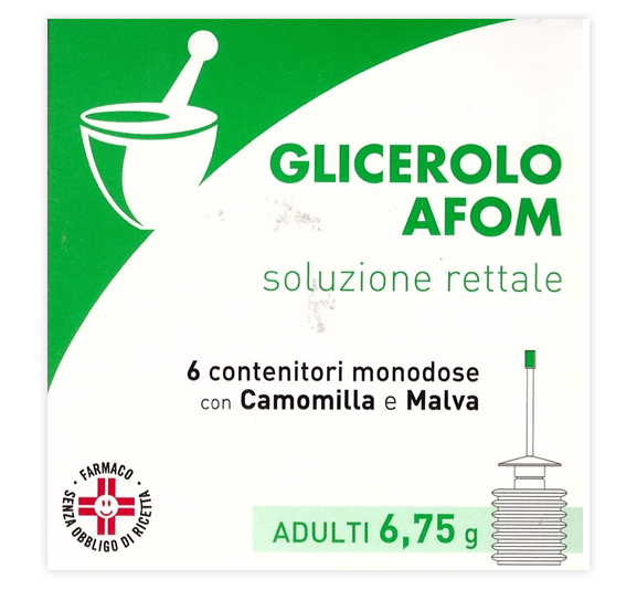 GLICEROLO AFOM*AD 6CONT 6,75G - Farmastop