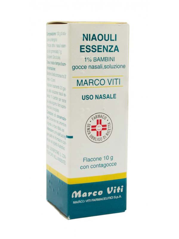 NIAOULI ESSENZA MV*1% GTT 10G - Farmastop