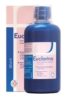 EUCLORINA 2,5%*1FL 500ML - Farmastop