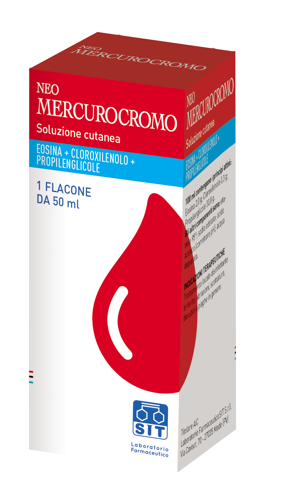NEOMERCUROCROMO*SOLUZ FL 50ML - Farmastop