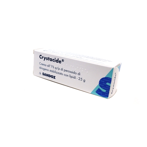 CRYSTACIDE*CREMA 25G 1% - Farmastop
