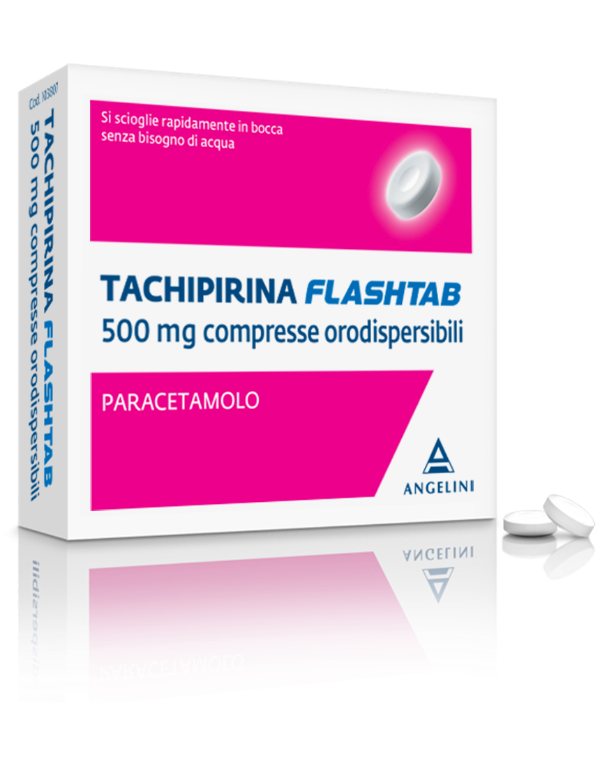 TACHIPIRINA FLASHTAB*16CPR 500 - Farmastop
