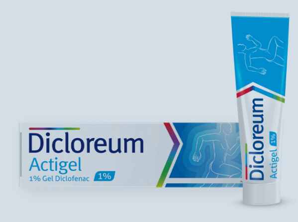 DICLOREUM ACTIGEL*GEL 100G 1% - Farmastop