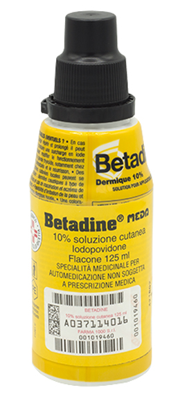 BETADINE*SOLUZ CUT 125ML 10% - Farmastop