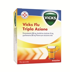 VICKS FLU TRIPLA A*OS 10BUST - Farmastop
