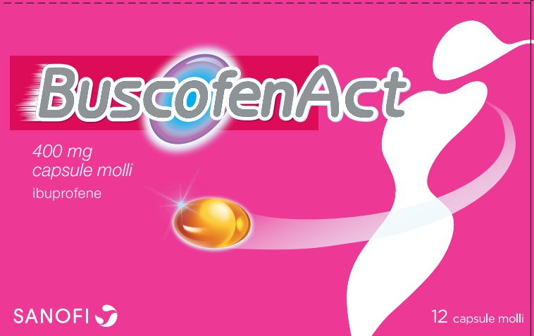 BUSCOFENACT*12CPS MOLLI 400MG - Farmastop
