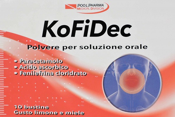 KOFIDEC INFLUENZA RAFF*10BS 4G - Farmastop