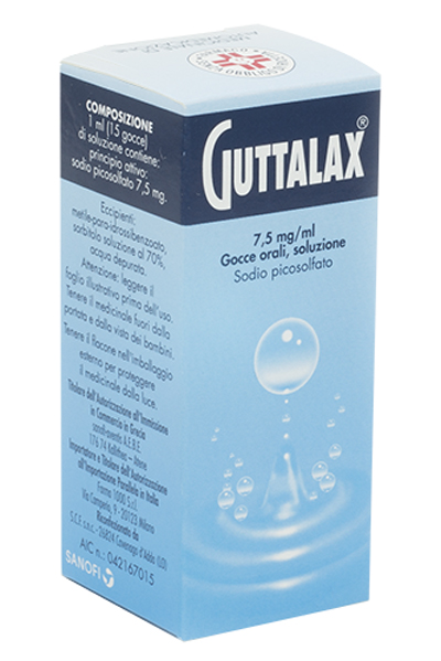 GUTTALAX*OS GTT 15ML 7,5MG/ML - Farmastop