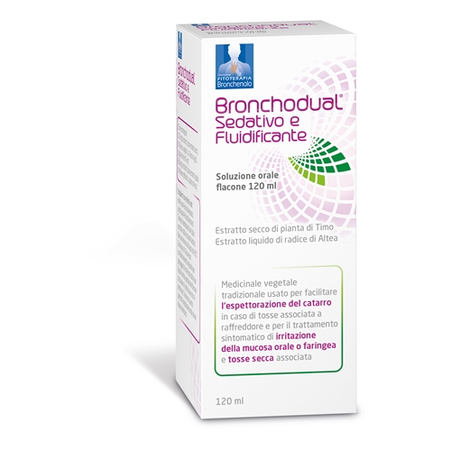 BRONCHODUAL SEDATIVO FLU*120ML - Farmastop