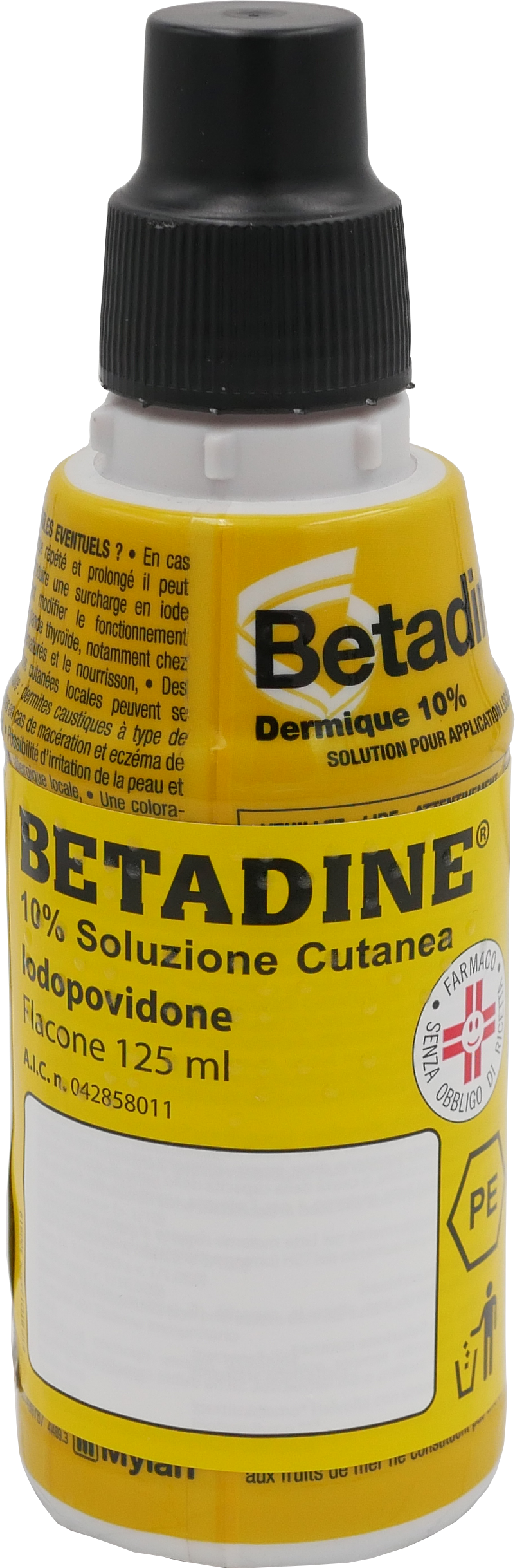 BETADINE*SOLUZ CUT 125ML 10% - Farmastop