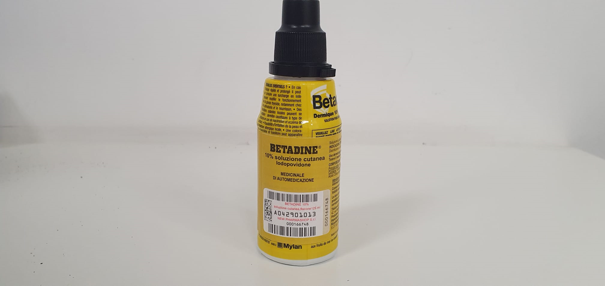 BETADINE*SOLUZ CUT 125ML 10% - Farmastop