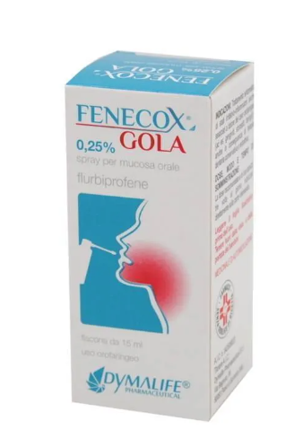 FENECOX GOLA*SPRAY 15ML 0,25% - Farmastop