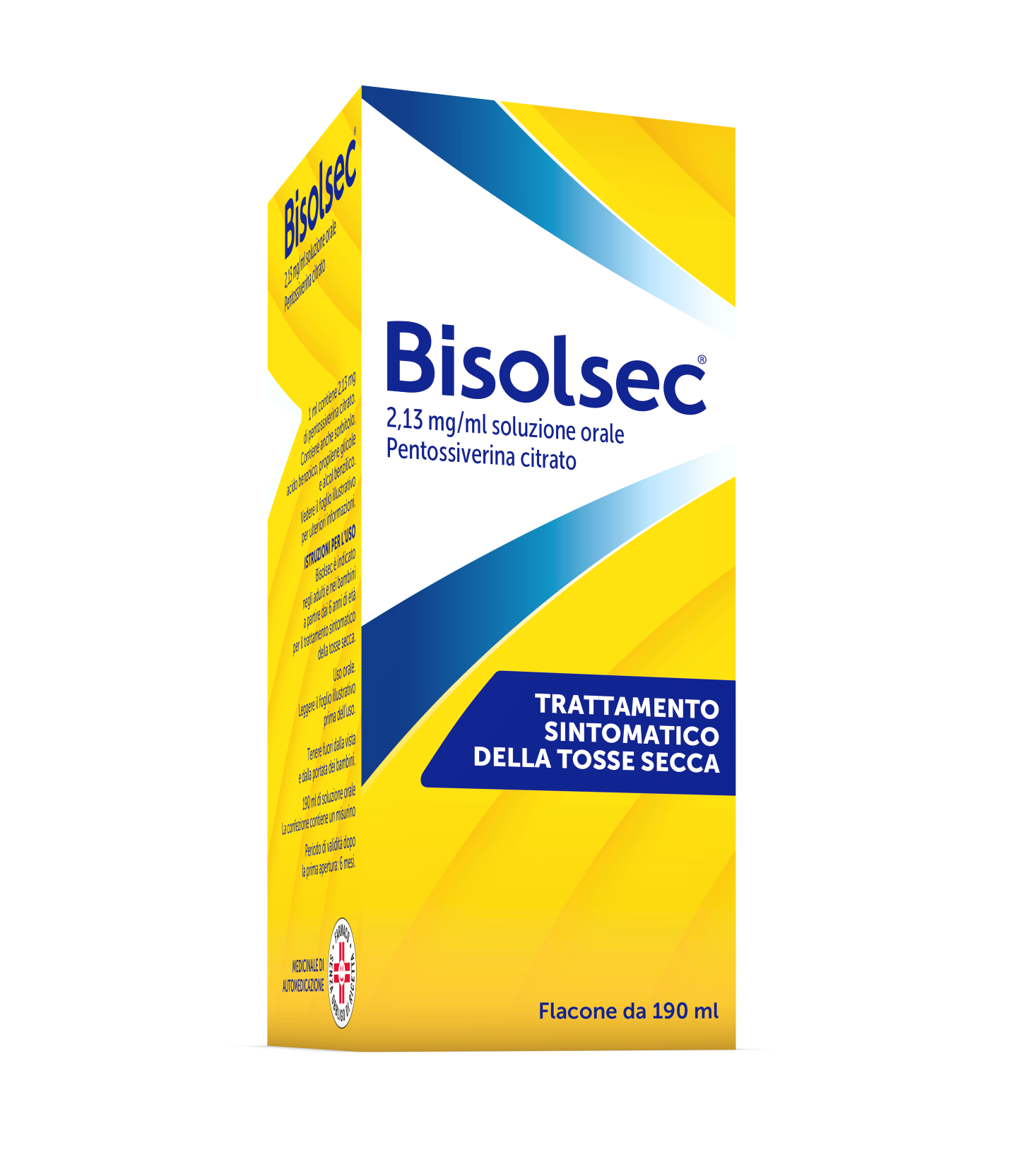 BISOLSEC*OS FL 190ML 2,13MG/ML - Farmastop