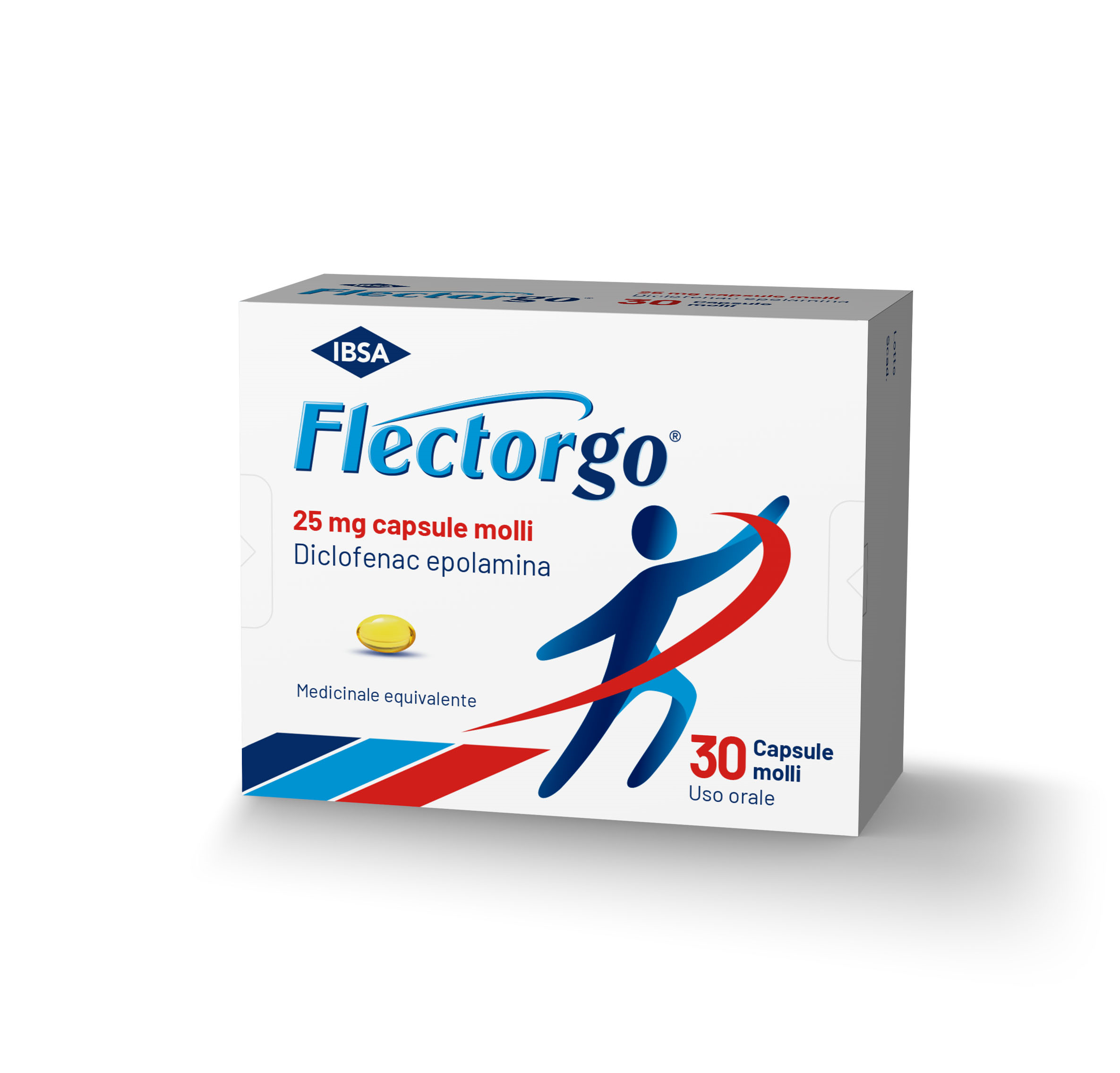 FLECTORGO*30CPS MOLLI 25MG - Farmastop