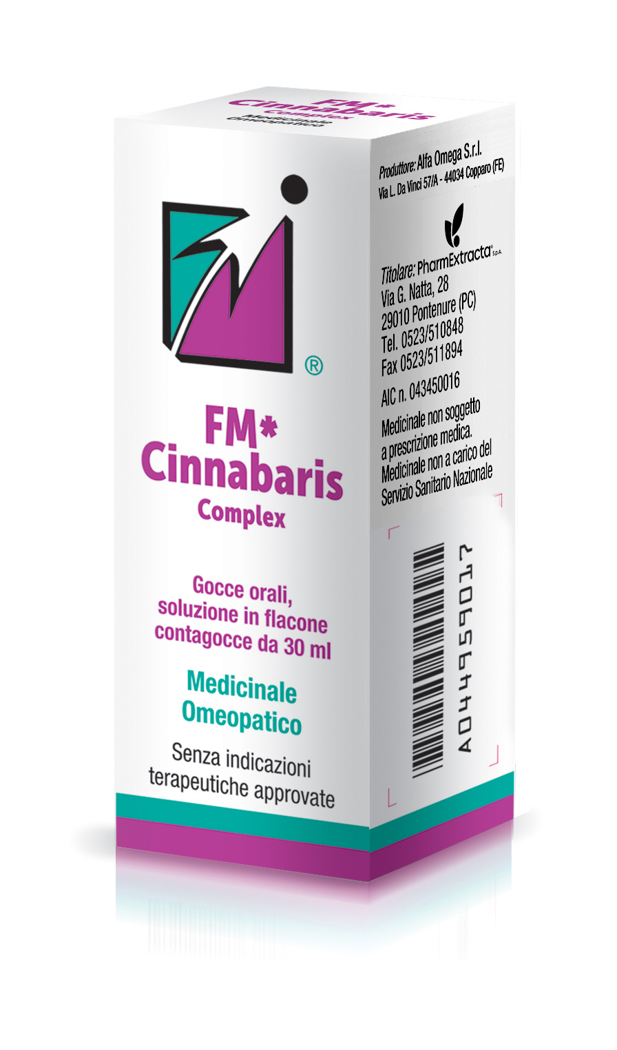 FM CINNABARIS COMPLEX*30ML GTT - Farmastop