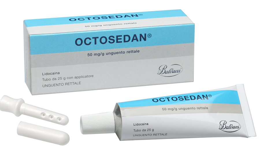 OCTOSEDAN*UNG RETT 25G 50MG/G - Farmastop