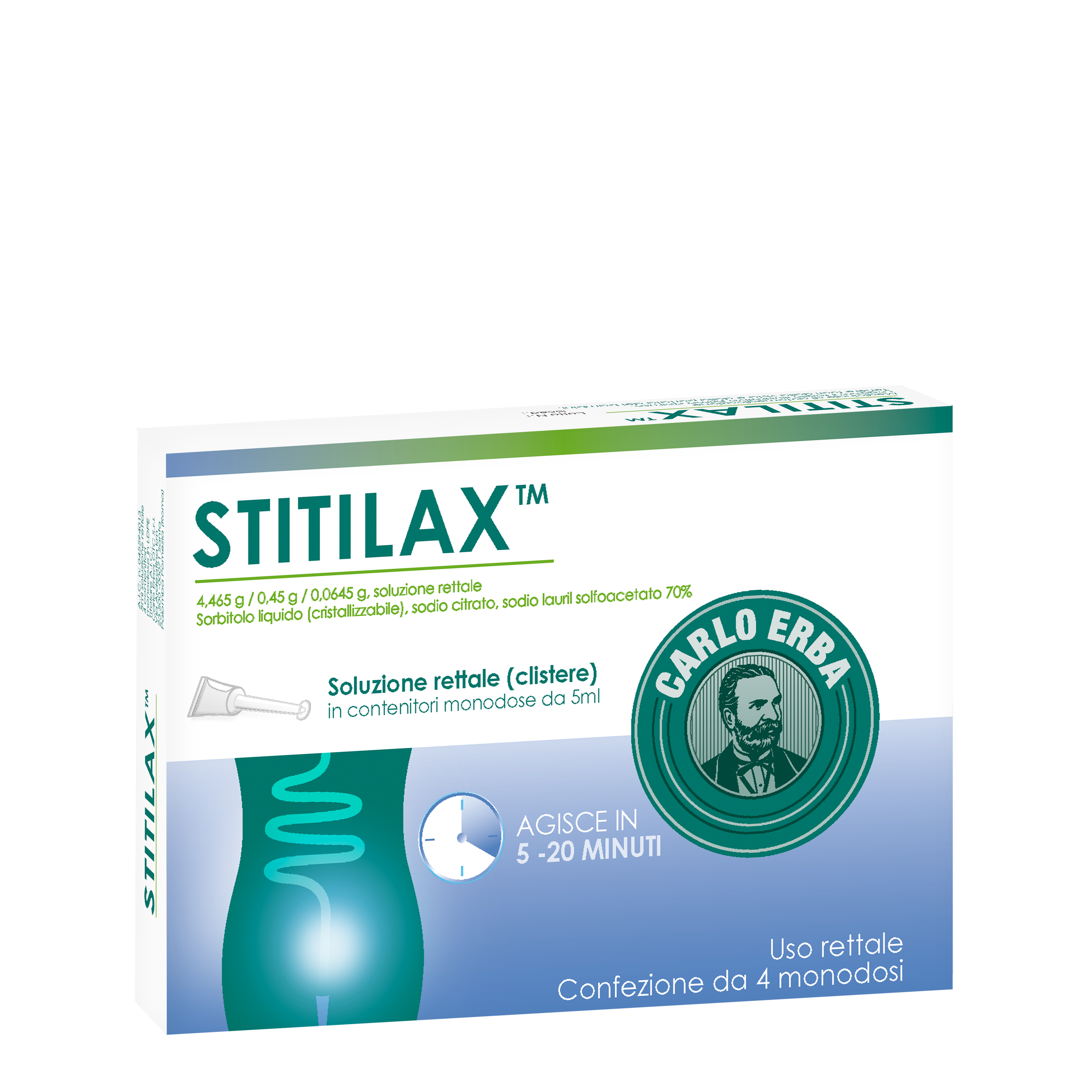 STITILAX*RETT SOL 4FL MONO 5ML - Farmastop