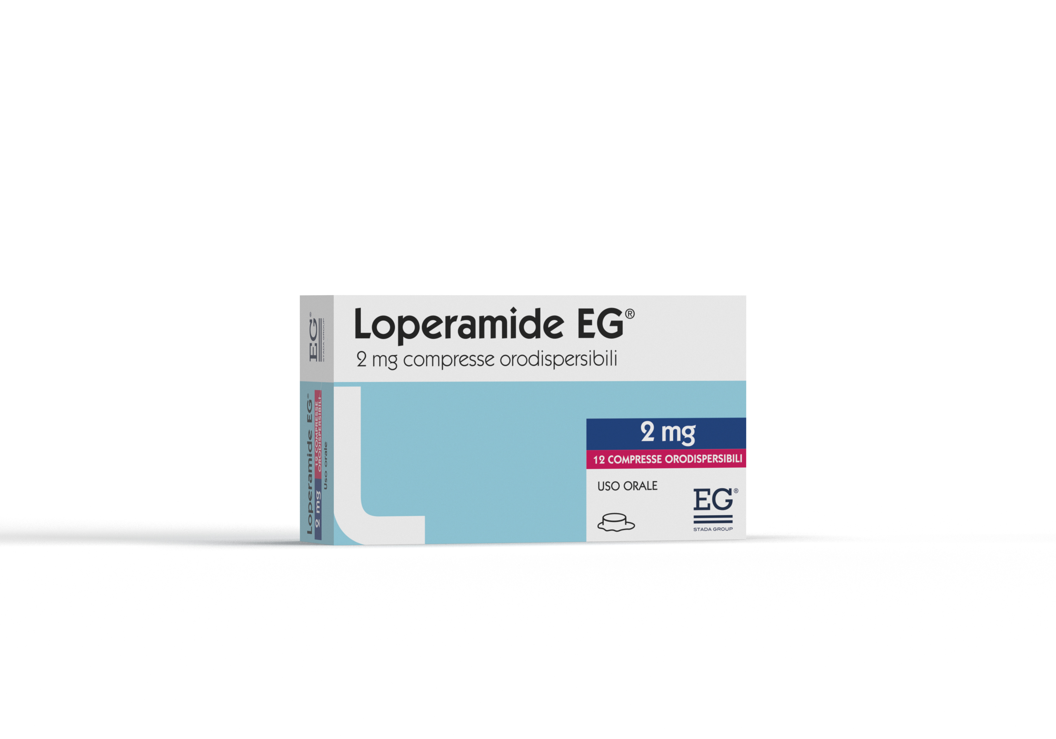 LOPERAMIDE EG*12CPR OROD 2MG - Farmastop