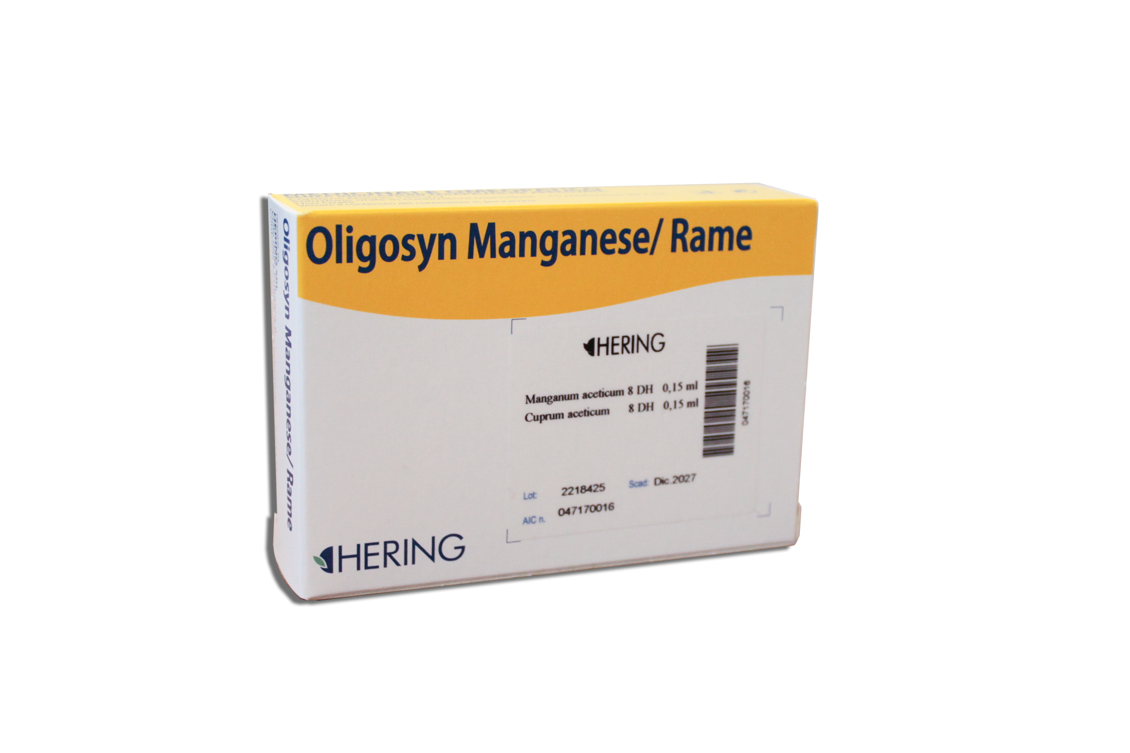 OLIGOSYN MANG RAME*15CONT 2ML - Farmastop