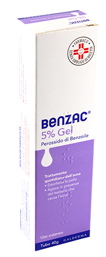 BENZAC*GEL 40G 5% - Farmastop