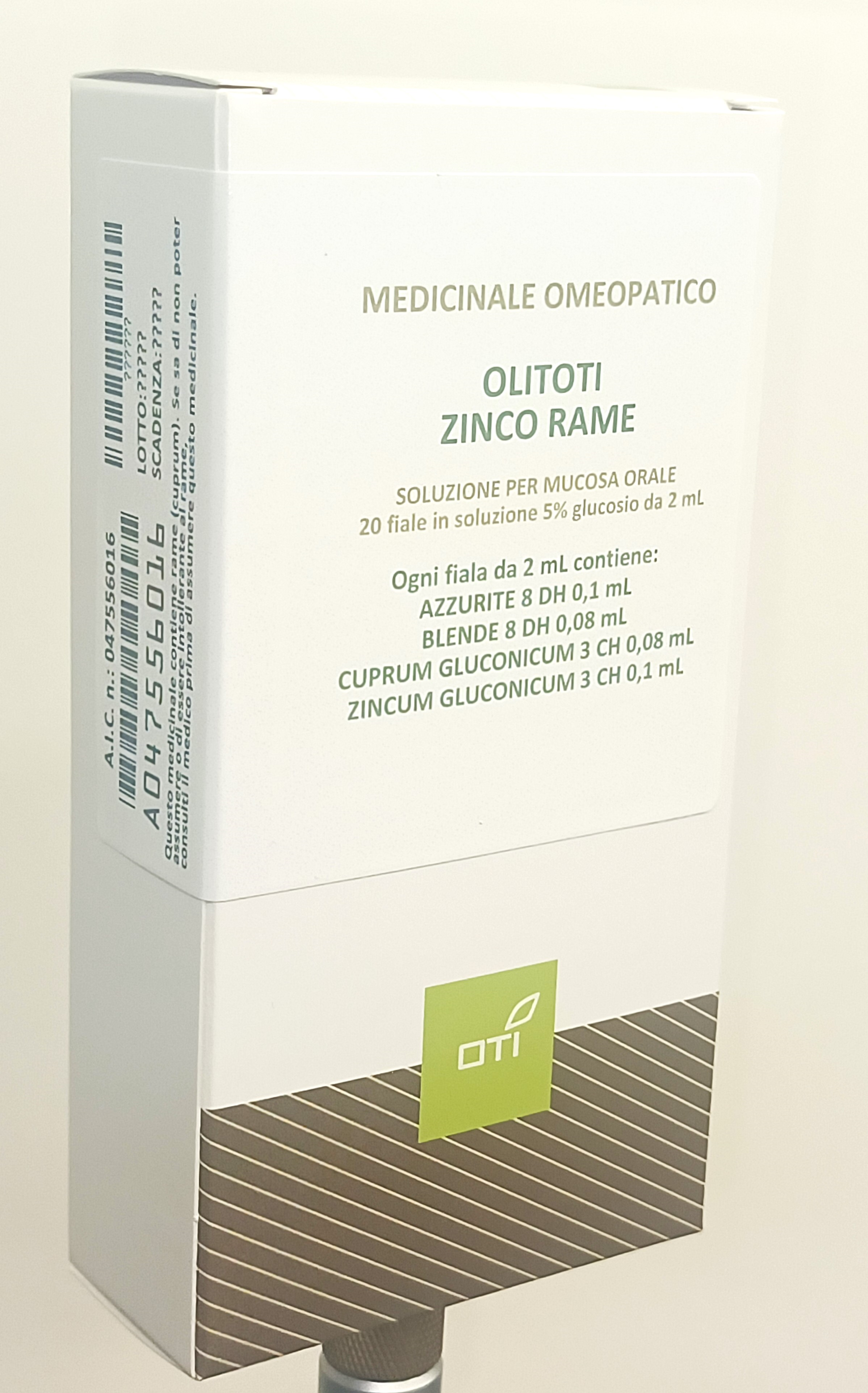 OLITOTI ZINCO RAME*OS 20F 2ML - Farmastop