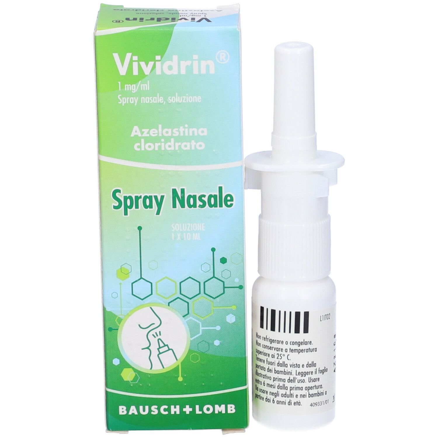 VIVIDRIN*SPRAY NAS 10MG 10ML - Farmastop