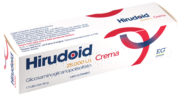 HIRUDOID 25000UI*CREMA 40G - Farmastop