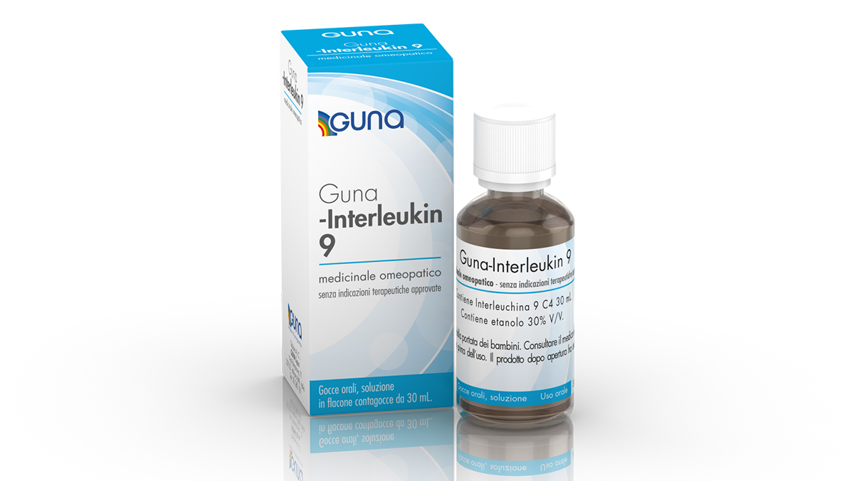 GUNA INTERLEUKIN 9*C4 GTT 30ML - Farmastop