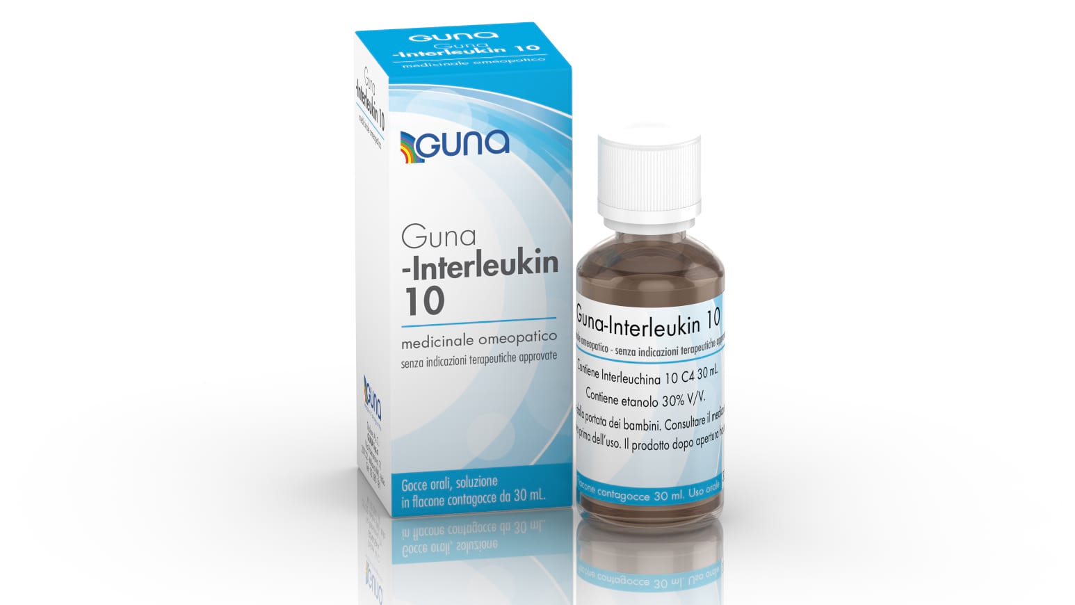 GUNA INTERLEUKIN 10*C4 GTT30ML - Farmastop